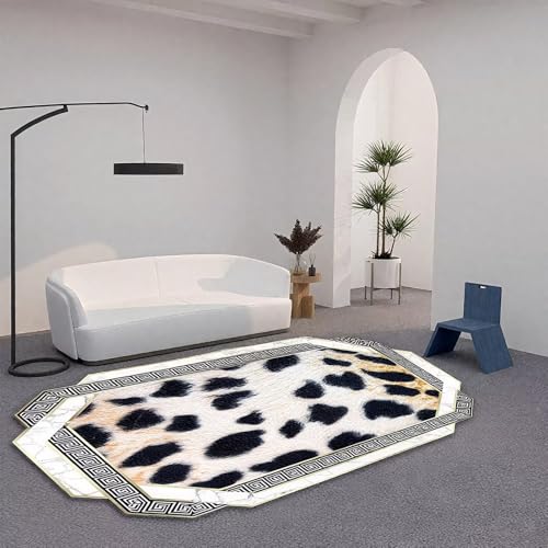 DJHWWD Weich Teppiche Fürs Kinderzimmer Beige 140x200CM,Moderner Stil für Gegend,Terrasse,Esstisch von DJHWWD