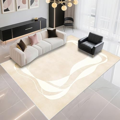 DJHWWD Wohnzimmer Teppichboden Schalldämmung 80x150cm, Sand Teppich Eingang Moderner Minimalismus für Wohnzimmer und Schlafzimmer DJHWWD Wohnzimmer Teppichboden Schalldämmung 80x150cm, Sand Teppich Eingang Moderner Minimalismus für Wohnzimmer und Schlafzimmer von DJHWWD