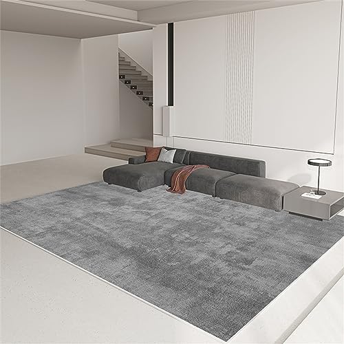 Teppich Für Schlafzimmer Teppich Esszimmer Graue Decke Für Wohnzimmer, Sofa, Couchtisch, B&B Hotel, Umweltfreundlich, Langlebig, Maschinenwaschbar Teppich Balkon 40X60cm von DJHWWD