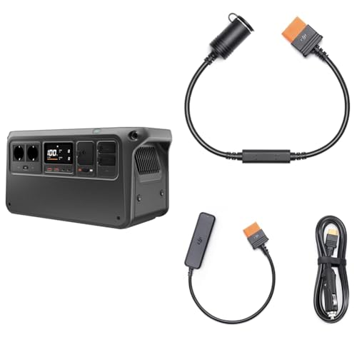 DJI Power 1000 V2 tragbare Powerstation, 1024 Wh LFP-Akku, kompakte Größe, 2600 W stabile Ausgangsleistung, in 37 Min. von 0% auf 80% geladen, Autoladung, Camping, Wohnmobile, Roadtrip, Off-Grid DJI Power 1000 V2 tragbare Powerstation, 1024 Wh LFP-Akku, kompakte Größe, 2600 W stabile Ausgangsleistung, in 37 Min. von 0% auf 80% geladen, Autoladung, Camping, Wohnmobile, Roadtrip, Off-Grid von DJI