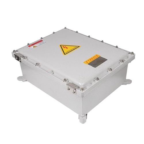 Verteilerkasten Außen Wasserdicht aus Aluminiumlegierung, Robustes Klemmkasten, IP65-schaltschrank mit Montageplatte(50x60x20cm/20x24x8in) von DJJYCTNM