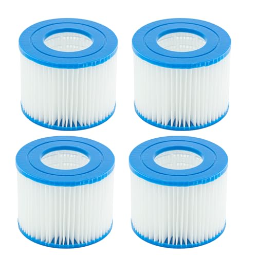 DJKFAEK Spa-Filterersatz Typ VI, 4er-Pack, kompatibel mit den meisten aufblasbaren Whirlpools 90352E Spa, aufblasbaren Whirlpools DJKFAEK Spa-Filterersatz Typ VI, 4er-Pack, kompatibel mit den meisten aufblasbaren Whirlpools 90352E Spa, aufblasbaren Whirlpools von DJKFAEK
