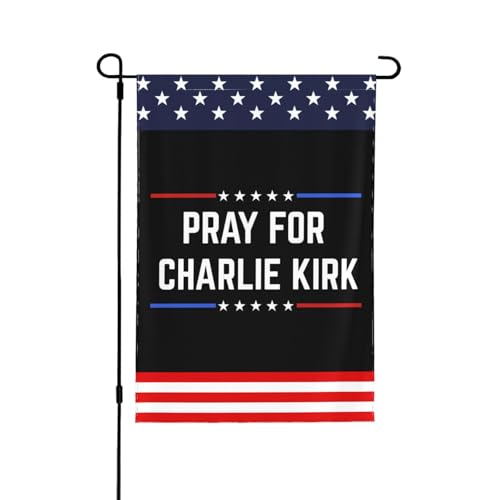 12x18 Beten Für Charlie Kirk Gaeden Flagge Banner für Yard Decor Keine Fahnenmast von DJNGN