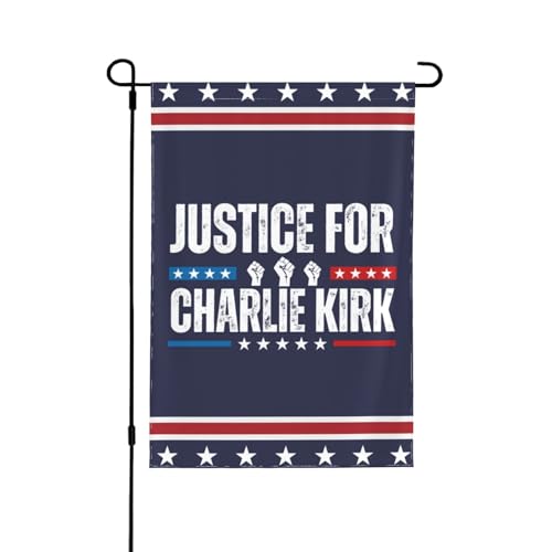 12x18 Gerechtigkeit für Charlie Kirk Gaeden Flagge Banner für Yard Decor Keine Fahnenmast 12x18 Gerechtigkeit für Charlie Kirk Gaeden Flagge Banner für Yard Decor Keine Fahnenmast von DJNGN