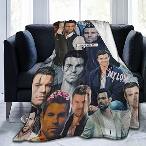 Cosy Plüsch Daniel Thow Decke Gillies Flanelldecke, Bettwäsche, warmes Fleece, weiche Decke für Sofa, Couch, Wohnzimmer, Büro, Auto, Camp, Stranddecken, 60"x50" von DJNGN