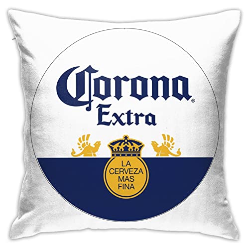 DJNGN Kompatibel mit Corona Throw Extra Kissenbezügen Dekorative Kissenbezüge für Sofa, Couch, Bett, Stuhl, Kissenbezug, 45,7 x 45,7 cm von DJNGN