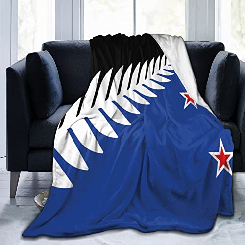 Flagge von Neuseeland, ultraweiche Flanell-Fleece-Decke, ganzjährig, Wohnzimmer/Schlafzimmer, warme Überwurf-Bettdecke von DJNGN