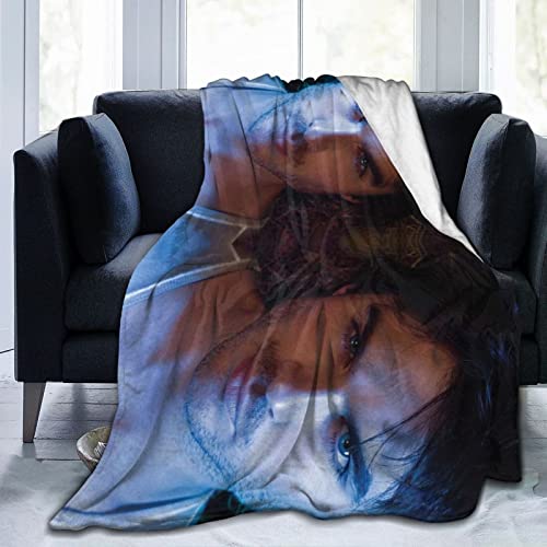 Ian-Somerhalder Kuschelige Plüsch-Thow-Decke, Flanelldecke, Bettwäsche, warmes Fleece, weiche Decke für Sofa, Couch, Wohnzimmer, Büro, Auto, Camp, Stranddecken, 203,2 x 152,4 cm von DJNGN