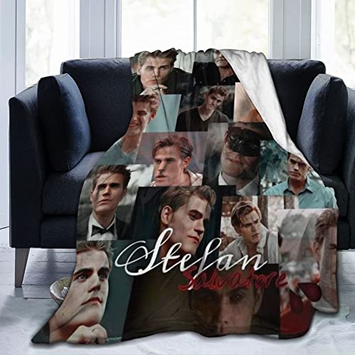 Kuschelige Plüsch-Decke Stefan Thow Salvatore Flanelldecke, Bettwäsche, warmes Fleece, weiche Decke für Sofa, Couch, Wohnzimmer, Büro, Auto, Camp, Stranddecken, 203,2 x 152,4 cm von DJNGN