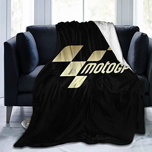 Überwurf Flanelldecken für Moto-Gp Bed Chair Couch Sofa Warme gemütliche weiche Fleecedecke Geschenke für Kinder Erwachsene 80"X60" von DJNGN