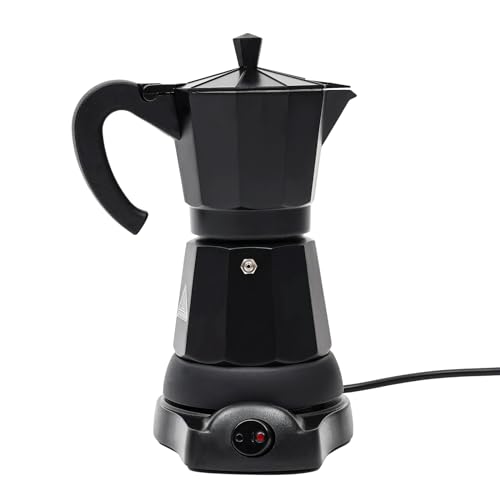 DJOAIUYF 300ml Elektrische Kaffeemaschine Espressokocher 6 Tassen Mokka Kanne Kocher Espressomaschine Espresso Kaffeemaschine Kaffeeautomat 500℃ Hitzebeständigkeit 480W DJOAIUYF 300ml Elektrische Kaffeemaschine Espressokocher 6 Tassen Mokka Kanne Kocher Espressomaschine Espresso Kaffeemaschine Kaffeeautomat 500℃ Hitzebeständigkeit 480W von DJOAIUYF