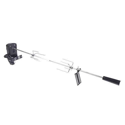 DJOAIUYF Grillmotor Elektrischer Drehspieß 220V-240V Edelstahl Motor Gasgrill Garten Profi BBQ 80cm inkl. 2 x Fleischnadeln Griffstück Und Motor Elektrischer Drehspiess DJOAIUYF Grillmotor Elektrischer Drehspieß 220V-240V Edelstahl Motor Gasgrill Garten Profi BBQ 80cm inkl. 2 x Fleischnadeln Griffstück Und Motor Elektrischer Drehspiess von DJOAIUYF