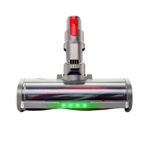 Bodenbürstenkopf, Kompatibel Mit Dyson V7 V8 V10 V11 V15, Staubsauger-Bodenbürstenkopf Mit Grünen LED-Leuchten For Teppiche Und Hartböden Bodenbürstenkopf, Kompatibel Mit Dyson V7 V8 V10 V11 V15, Staubsauger-Bodenbürstenkopf Mit Grünen LED-Leuchten For Teppiche Und Hartböden von DJPBHATSE