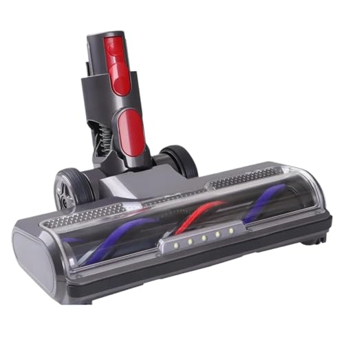 Ersatz-Bodenbürste For Den Staubsaugerkopf, Kompatibel Mit Dyson V7 V8 V10 V11 V15, Turbinenreiniger Mit LED-Leuchten, Grau Ersatz-Bodenbürste For Den Staubsaugerkopf, Kompatibel Mit Dyson V7 V8 V10 V11 V15, Turbinenreiniger Mit LED-Leuchten, Grau von DJPBHATSE