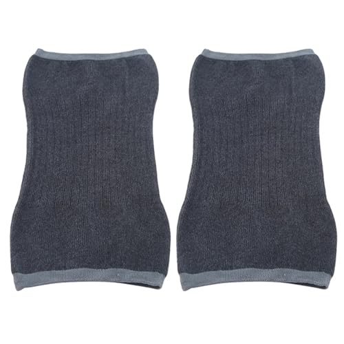 DJSKLDF Warm Knee Pads 1 Pair Warm Knee Pads Support Kneecap Protector Leg Warmers Not Bloated(Gray) von DJSKLDF