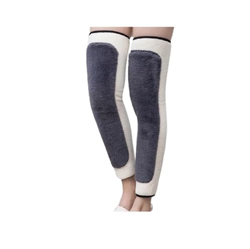 DJSKLDF Warm Knee Pads Cozy Cashmere Longer Thickened Warm Knee Pads Support For Leg And Knees Cold Weather(55cm) von DJSKLDF
