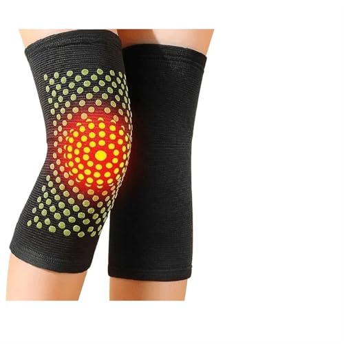 DJSKLDF Warm Knee Pads Knee Pads Charcoal Warm Summer Protection Knitted Wormwood(AD02-0047-GY-M) von DJSKLDF