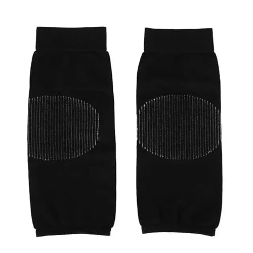 DJSKLDF Warm Knee Pads Sports Kneepad Unisex Knee Protector Breathable Yoga Brace Protection Support Leg Warmers(Black) von DJSKLDF