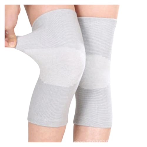 DJSKLDF Warm Knee Pads Unisex Plush Knee Pads, Cold Protection, Joint Support, Pressurized Elastic, Sports, Warm, 1 Pair(Natural,L) von DJSKLDF