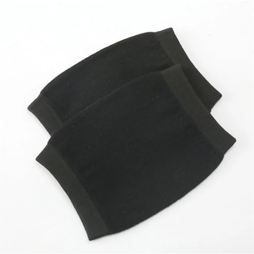 DJSKLDF Warm Knee Pads Wormwood Warm Kneelet High-quality Breathable Moxa Joint Kneepads For Women(Black,XL) von DJSKLDF