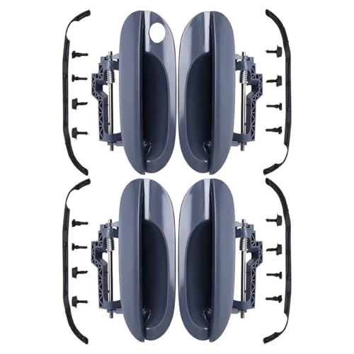 DJWSHENRUI 4Pcs Außerhalb Türöffner Griff 51218245461 51218245462 For BMW 5 Series E39 1997-2003 51218245463 51218245464/55/56(4Pcs) von DJWSHENRUI