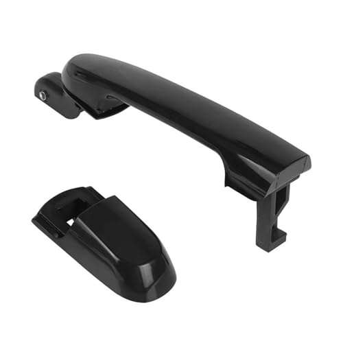 DJWSHENRUI Außentürgriff For Hyundai Accent 2006-2011 Äußerer Griff Ersatzteile 82650-1E050 82660-1E050(Black Rear Left) von DJWSHENRUI