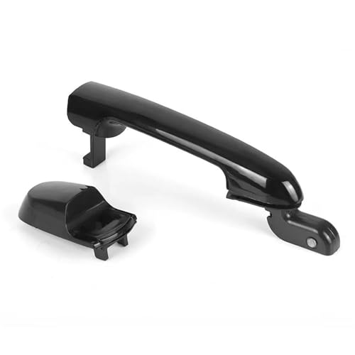 DJWSHENRUI Außentürgriff For Hyundai Accent 2006-2011 Äußerer Griff Ersatzteile 82650-1E050 82660-1E050(Black Rear right) von DJWSHENRUI