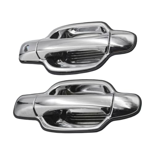 DJWSHENRUI Außentürgriff For Isuzu Dmax 02-11 For Great Wall Wingle 3 5, Links, Rechts, Vorne, Hinten, Außentüröffnungsgriff(Full electroplating Rear Right) von DJWSHENRUI