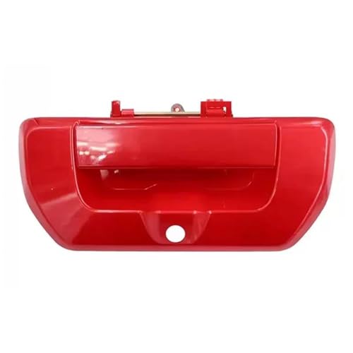 DJWSHENRUI Auto Heckklappe Griff Hinten Äußere Tür Griff For Great Wall GWM Poer Power Kanone(Red) von DJWSHENRUI