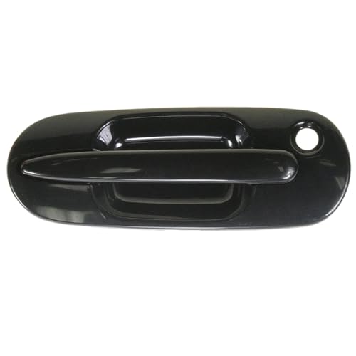 DJWSHENRUI Auto Teile Außen Tür Griff Außen Teile Kunststoff Ersatz 1 Pc Schwarz For Honda For CRV 97-01 Neue Nützlich(Rear Left) von DJWSHENRUI