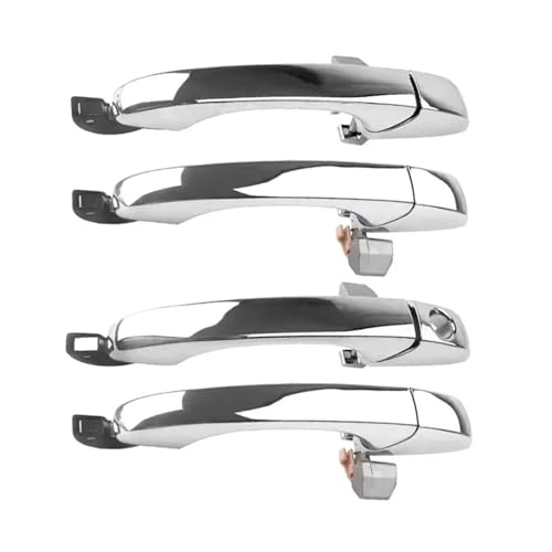 DJWSHENRUI For Chrysler 300C Dodge Magnum Vordertür Hintertür Außengriff Chrom Vorne Hinten Türgriff Öffnungsriegel(4 pc) von DJWSHENRUI