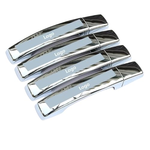 DJWSHENRUI For Rover Discovery 4 LR4 Range Rover Sport 08-13 For Land Rover Freelander 2 10-15 Türgriff Dekorative Abdeckung(Plating) von DJWSHENRUI