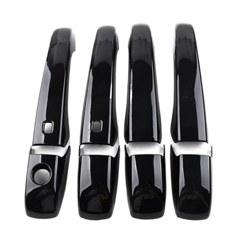 DJWSHENRUI Leuchtend Schwarze Türgriff-Dekorabdeckung, Passend For Jeep Grand Cherokee Dodge Durango 2011-2019 DJWSHENRUI Leuchtend Schwarze Türgriff-Dekorabdeckung, Passend For Jeep Grand Cherokee Dodge Durango 2011-2019 von DJWSHENRUI