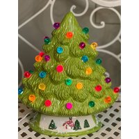 Hand Gefertigter Keramik Weihnachtsbaum Mit Motiv von DJsCeramicsCrafts