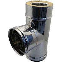 DK - Doppelwandiges 90°-T-Stück aus Edelstahl 316L – Innendurchmesser 200, Außendurchmesser 250 DK - Doppelwandiges 90°-T-Stück aus Edelstahl 316L – Innendurchmesser 200, Außendurchmesser 250 von DK