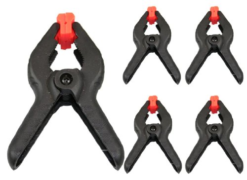 5 x Federzwinge Klemme Federzwingen Klemmen 6" / 16 cm von DKB-Tools-Germany