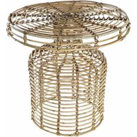 Dkd Home Decor - Auxiliary Table Ratan 48x48x45 natürliches Ratan -Material Multicolor Color Family Hilfstabellen Details Dkd Home Decor - Auxiliary Table Ratan 48x48x45 natürliches Ratan -Material Multicolor Color Family Hilfstabellen Details von DKD HOME DECOR