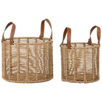 Set de Körbe Dkd Home Decor 32 x 32 x 32 x 26 cm Metall Seil 32 x 32 x 32 x 39 cm boho Set de Körbe Dkd Home Decor 32 x 32 x 32 x 26 cm Metall Seil 32 x 32 x 32 x 39 cm boho von DKD HOME DECOR