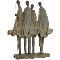 Dkd Home Decor - Harz Abbildung 33.5x14.5x41 Multikolor afrikanische Harzmaterial mehrfarbige Farbfamilien -Figuren Détails Details von DKD HOME DECOR