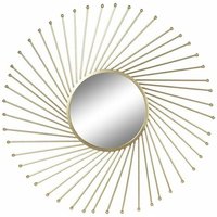 Spiegel dewall Dkd Home Decor gold Metall Glas 84 x 2,5 x 84 cm von DKD HOME DECOR