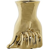 Vase Dkd Home Decor gold gres 17 x 12 x 21 cm (2 Stk.) von DKD HOME DECOR
