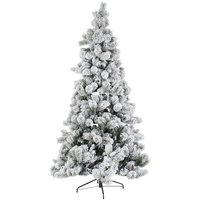 Weihnachtsbaum White Green Polyethylene Snowy 140 x 140 x 210 cm - - Brand ean: 8424002070137 - Dkd Home Decor von DKD HOME DECOR