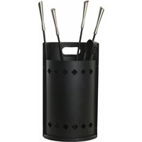 Dkd Home Decor - kamin-set 4 edelstahl 11X2X62 schwarz edelstahl Materialfarbe schwarz Familie innendekoration Details Dkd Home Decor - kamin-set 4 edelstahl 11X2X62 schwarz edelstahl Materialfarbe schwarz Familie innendekoration Details von DKD HOME DECOR