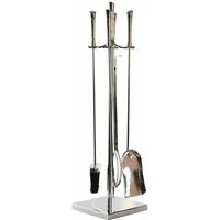 Kamin-set 4 edelstahl aluminium 11X3X69 edelstahl vernickeltes aluminium Materialfarbe silber Familie innendekoration Details Kamin-set 4 edelstahl aluminium 11X3X69 edelstahl vernickeltes aluminium Materialfarbe silber Familie innendekoration Details von DKD HOME DECOR