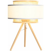 Polyester Bambus Tischlampe 36x36x48 E27 Bambus Polyester Material Multicolor -Farbfamilie -Seedlaut Details Polyester Bambus Tischlampe 36x36x48 E27 Bambus Polyester Material Multicolor -Farbfamilie -Seedlaut Details von DKD HOME DECOR