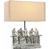 Tischlampe in Metallharz 36x21.5x43 Personen Metallharz Multicolor -Farbmaterial Familienfamilie Tischlampen Details Tischlampe in Metallharz 36x21.5x43 Personen Metallharz Multicolor -Farbmaterial Familienfamilie Tischlampen Details von DKD HOME DECOR