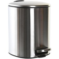 Dkd Home Decor - Treteimer 20 x 25 x 27 cm Silber Edelstahl 5 l Polypropylen Basic von DKD HOME DECOR