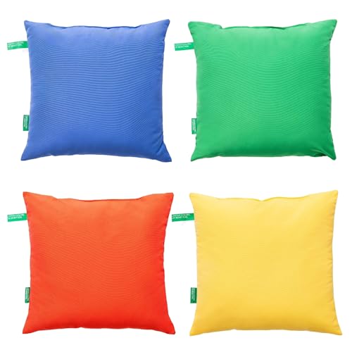 DKD Home Decor Benetton Picnic Kissen 45 x 45 cm (4 Stück) von United Colors of Benetton