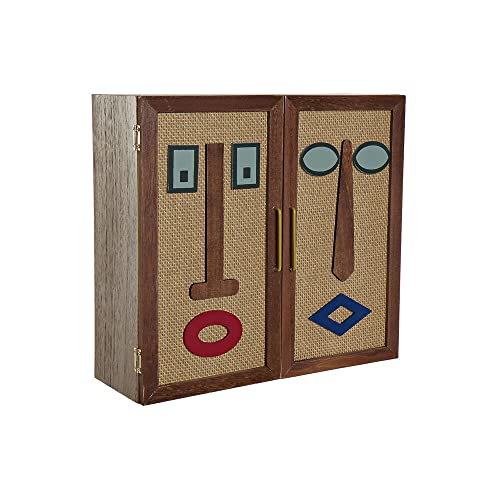 DKD Dekokiste Home Decor Moderne MDF (30 x 13 x 30 cm) von DKD Home Decor