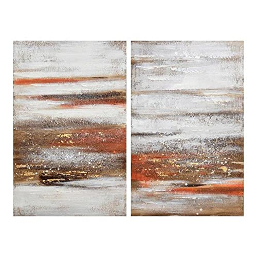 DKD Home Decor Abstrakt (60 x 3 x 90 cm) (2 Stück) (Referenz: S3018261) von DKD Home Decor